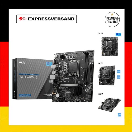 Msi pro h610m micro atx - msi, micro-atx