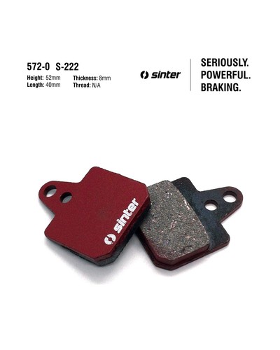 Sinterkart bremsbeläge 222 - bremsbeläge, s-222
