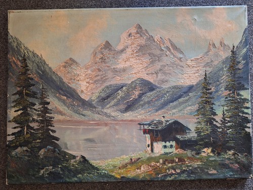 Berglandschaft bergsee - berglandschaft,