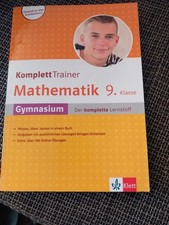 Klett KomplettTrainer Gymnasium Mathematik 9. Klasse *** WIE NEU ***