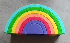 Silikon Regenbogen Spielzeug Motorik Lernspielzeug