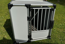 TRIXIE Hunde-Transportbox, Aluminium, XL 93x93x85