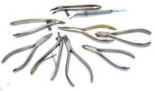 Zange, Teleskopkronenzange Zahntechnik, Dentallabor