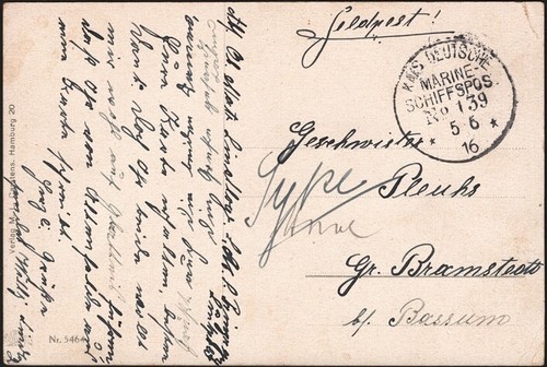 Germany 1916 feldpost card - germany,,