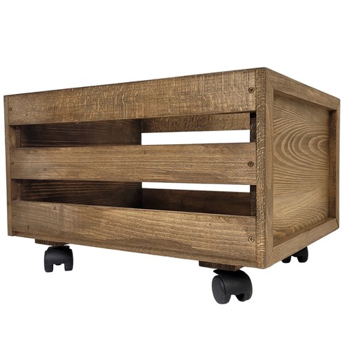 Holzschallplattenkoffer auf