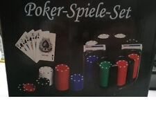 Poker-Spiele-Set ~ Chips / Karten ~ Casino ~ Gesellschaftsspiel ~ Poker