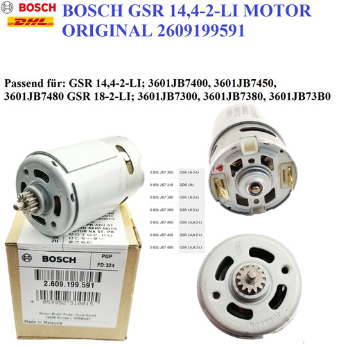 Bosch motor original - motor,