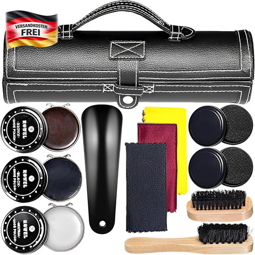 Schuhputzset pflege set mit - pflege-set,