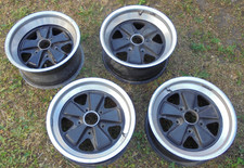 4x originale Fuchsfelge 8x16 + 7x16 von Porsche 911 3.2 L Carrera