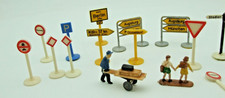 Siku Plastik Konvolut Figuren Verkehrsschilder