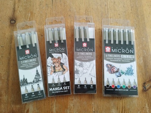 Sakura pigma micron manga - sakura,