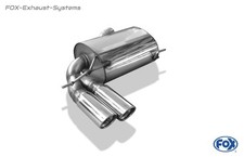  Sportauspuff Audi S3 8P quattro Sportback 2x90 schräg mit Abs.