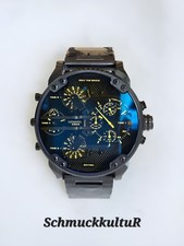 Diesel Mr. Daddy 2.0 Uhr Herren DZ7460 Multifunktionswerk Edelstahl Schwarz