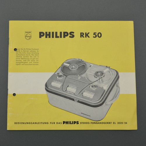 Philips tonbandgerät 50 - philips,