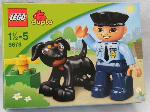 Lego 5678 duplo - , polizist