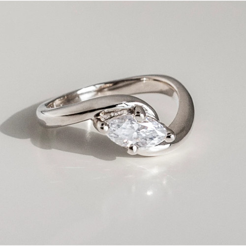 14k weißgold hochzeit - 14k,