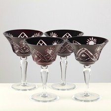 💚 4 alte Sektschalen