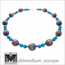 Alte Murano Glas Halskette vtg
