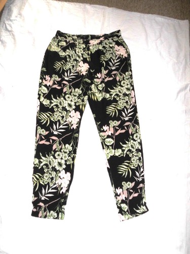 Hose gemustert luftig leger - hose,