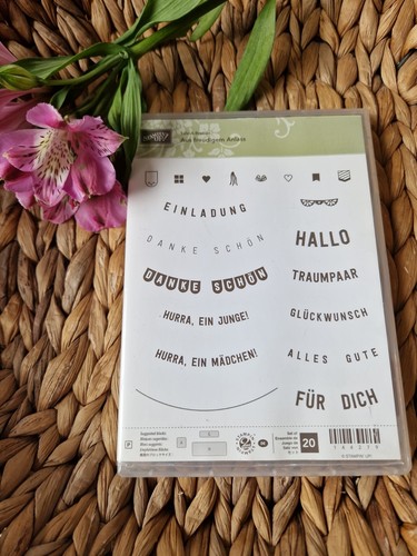 Stampin stempelset aus - stampin,