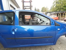Tür vorne rechts Twingo 2 N Bleu extreme metallic RNA