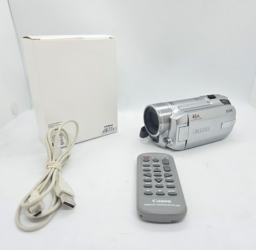 Canon fs100 digital video - e,