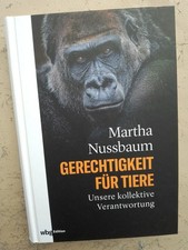 Martha Nussbaum: Gerechtigkeit für Tiere (Gebundene Ausgabe, 9783534276325)