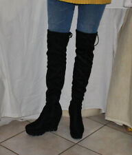 Keilabsatz Stiefel Gr.EUR 41/42, 12,5cm Absatz