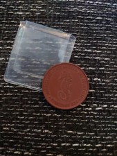Meissen ceramic medal marine