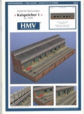 HMV Verlag 3464 - Hafenanlage - Kaispeicher 1 (ca. 1930) + Lasercutsatz, 1:250