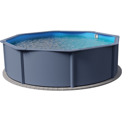 Stahlwandpool rund classic - rund,
