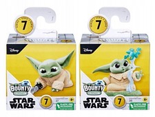 Baby Yoda Figur mit Frosch