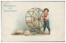 V9515/ Neujahr Lostrommel