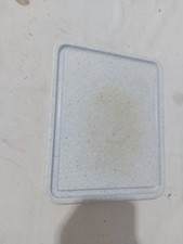 Weisses Schneidebrett, 32x26cm Kunststoff