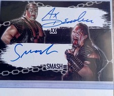WWE Wrestling Autogrammkarte