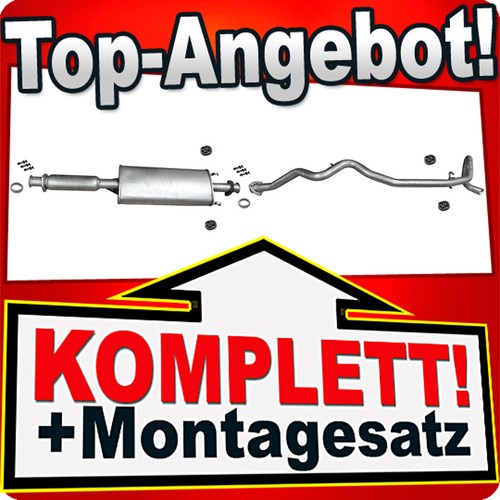 Auspuff für iltis - vw, (186)