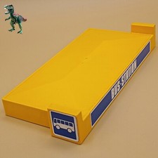 Playmobil-Bushaltestelle Dach-Dach-Bahnhof-Kabine #bus station# 3782