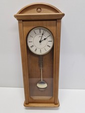 Wanduhr Pendeluhr mit Pendel FUNKTION GETESTET#302