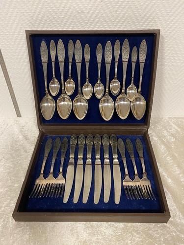 Altes silberbesteck personen - silberbesteck,