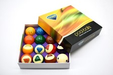 Billardkugeln, Kugelset " Blue Diamond " Pool 57,2 mm