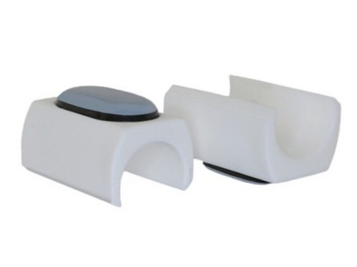 Klemmschalengleiter ptfe 20 - ptfe, Ø