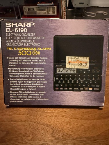 Sharp 6190 electronic - sharp, el-6190
