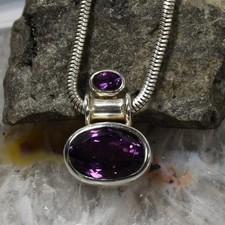 Amethyst Anhänger, 925er