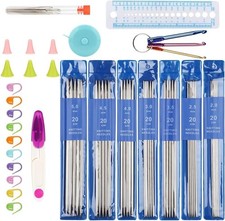 35 Stück Stricknadeln