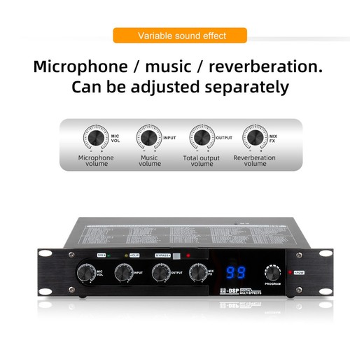 Karaoke mixer reverberator dsp - karaoke,