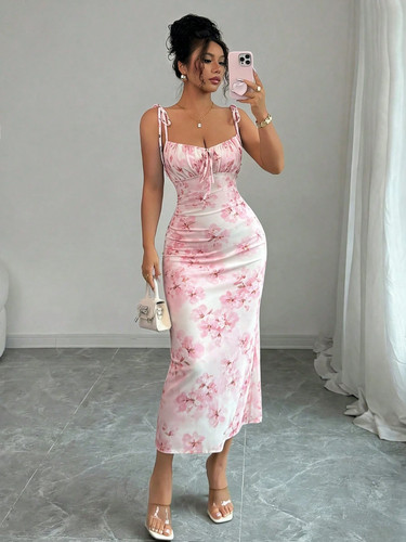 Elegantes maxikleid mit - maxikleid,