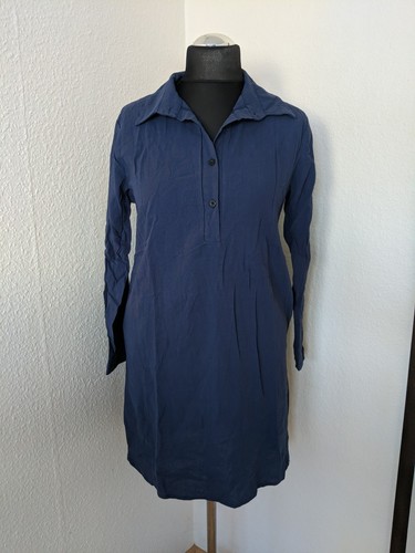 Damen blusen kleid - blusen, blau
