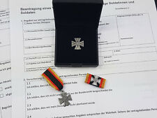 Set Bundeswehr Veteranenabzeichen im Etui Bandspange Miniatur SONDERPREIS