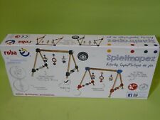 roba Spieltrapez, Aktivcenter mit Spiel- & Greiftrainer für Motorik aus Holz