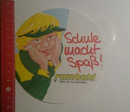 Aufkleber sticker rambold - aufkleber/sticker:,